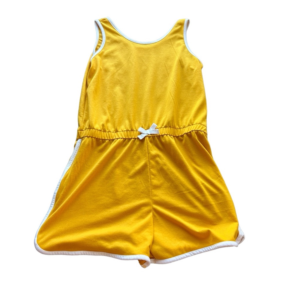 Yellow Wonder Nation Girls (14/16) Romper